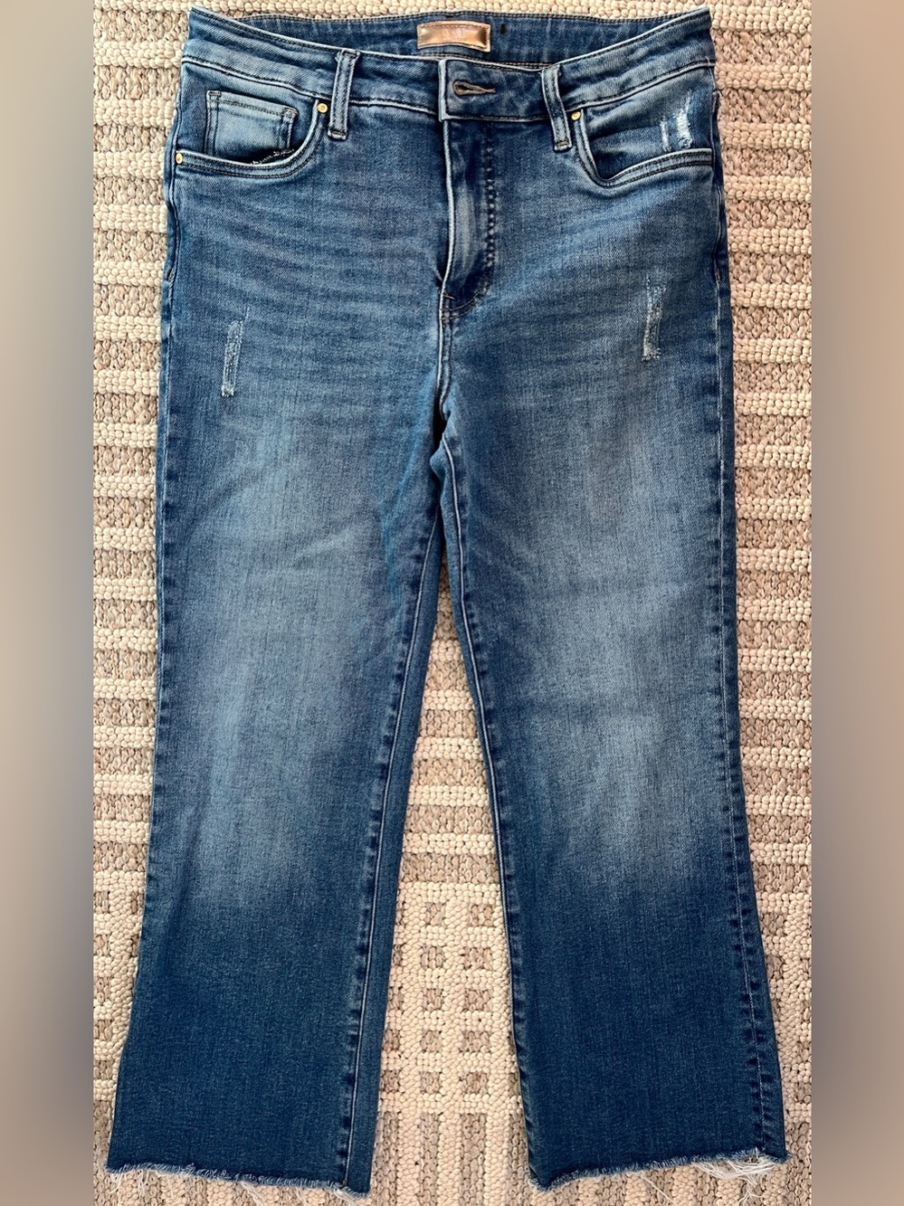 Kut From The Cloth Kelsey Fab Ab Ankle flare jeans size 6